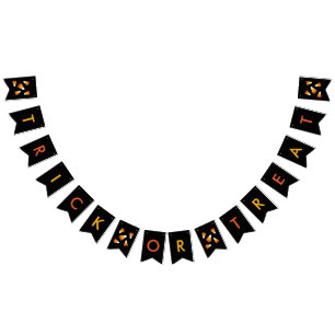 Bannière À Fanions Soin ou traitement Candy Corn Halloween Party