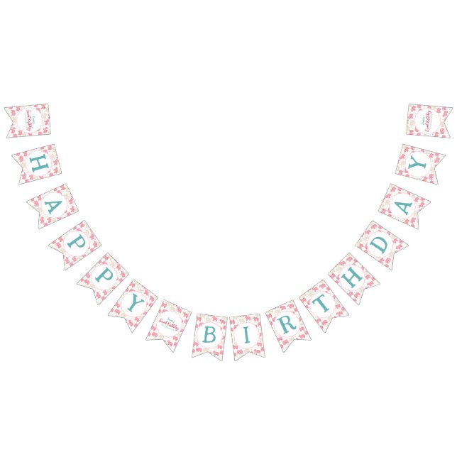 Bannière À Fanions Sweet Frosted Animal Cookies Birthday (Tout)