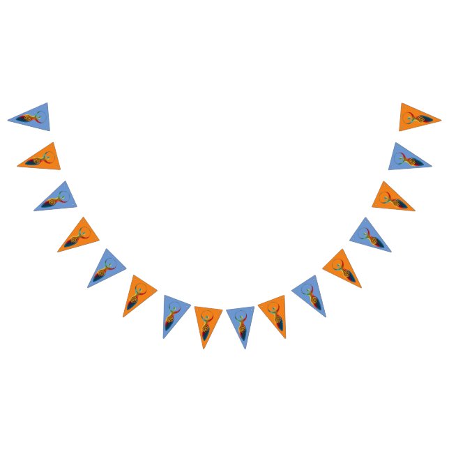 Bannière À Fanions Symbole spirituel - Déesse De La Terre Gaya 2 (Tout)