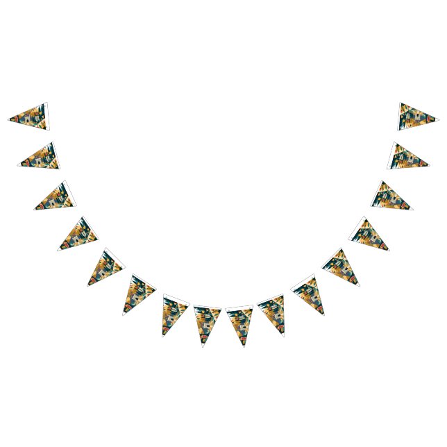 Bannière À Fanions tableau historique-dépeint-scénographie-bannières- (Tout)