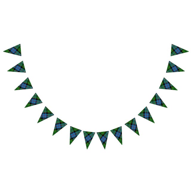 Bannière À Fanions Tartan écossais de Forsyth de clan (Tout)