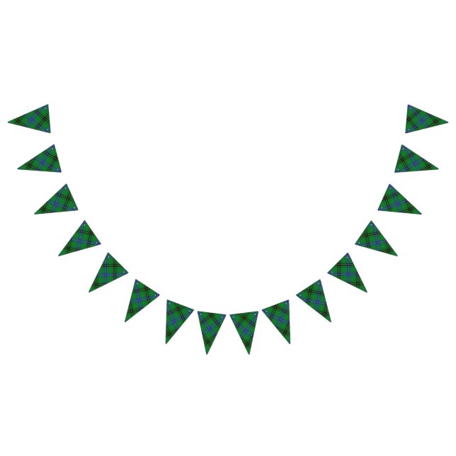 Bannière À Fanions Tartan écossais de Henderson de clan (Tout)