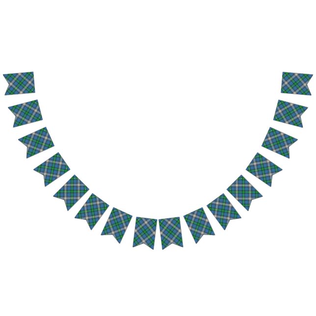 Bannière À Fanions Tartan écossais de MacDowall de clan (Tout)