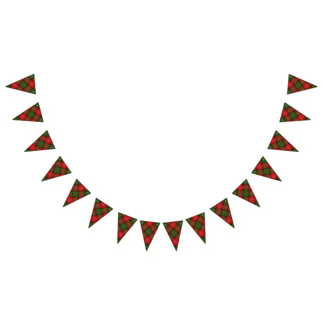 Bannière À Fanions Tartan écossais de Nisbet de clan (Tout)