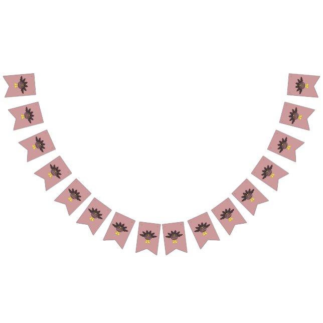 Bannière À Fanions Thanksgiving Plucked Turkey Turquie Bung Flags (Tout)