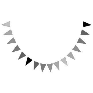 Bannière À Fanions Thème dégradé de gris Stardust à noir