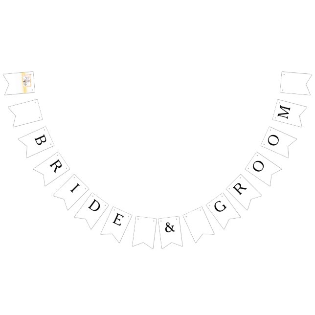 Bannière À Fanions Thème traditionnel écossais et Mariage celte (Tout)