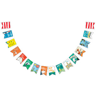 Bannière À Fanions Titres de livres du Dr. Seuss