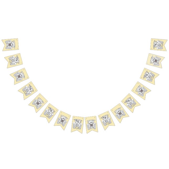 Bannière À Fanions Tracteur personnalisé Pays Barne Mariage rustique (Tout)