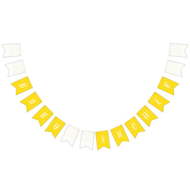 Bannière À Fanions Twinkle Little Star Baby shower Bunting Flags (Tout)