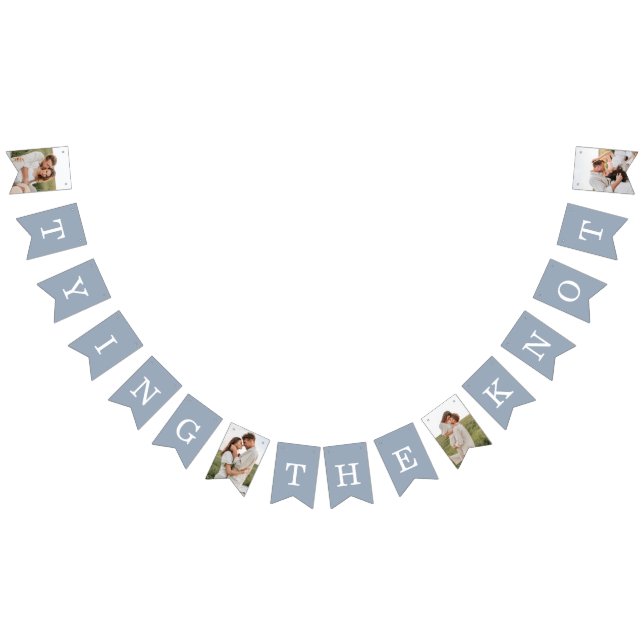 Bannière À Fanions Tying the Knot Photo (Tout)