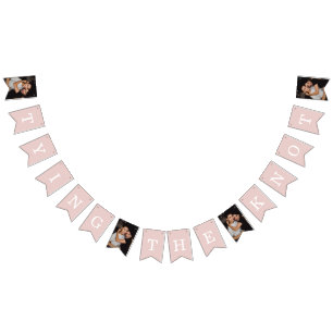 Bannière À Fanions Tying The Knot Photo LGBTQ