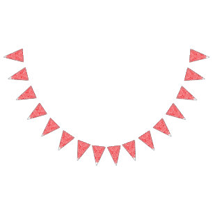 Bannière À Fanions Un arrière - plan de rayures rouges et blanches ar