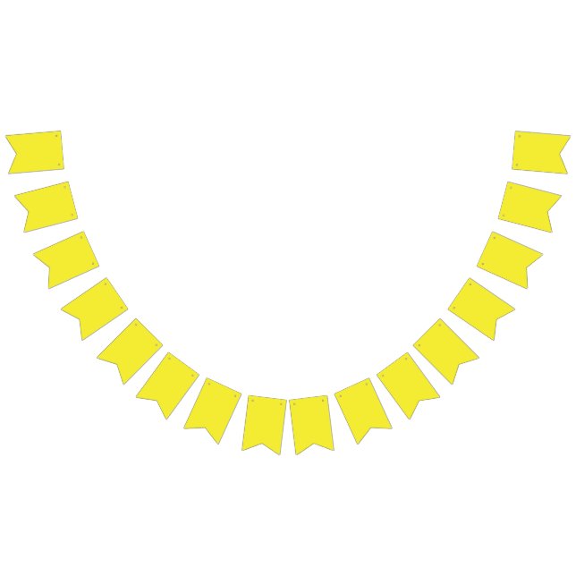 Bannière À Fanions Un dégradé qui se mélange du jaune à l'orange, la  (Tout)