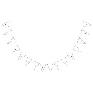 Bannière À Fanions Un design ornemental avec un motif circulaire, dis