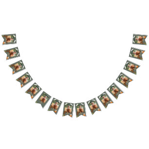 Bannière À Fanions Un Joyeux Camper Anniversaire Photo mensuelle