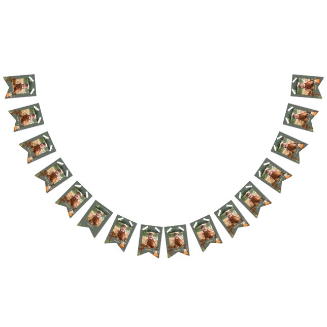 Bannière À Fanions Un Joyeux Camper Anniversaire Photo mensuelle (Tout)