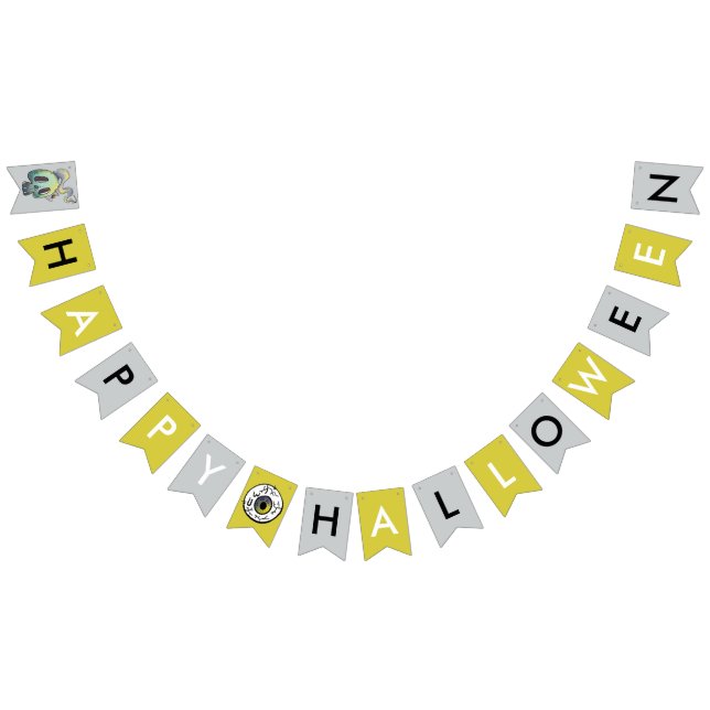 Bannière À Fanions Une fête d'Halloween (Tout)
