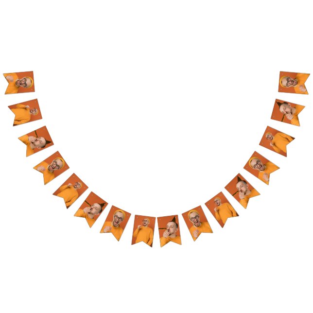 Bannière À Fanions Upload Your Funny Photo Selfie Party  (Tout)