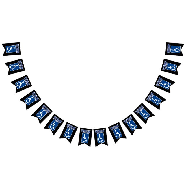 Bannière À Fanions Vétérinaire handicapé handicapé (Tout)