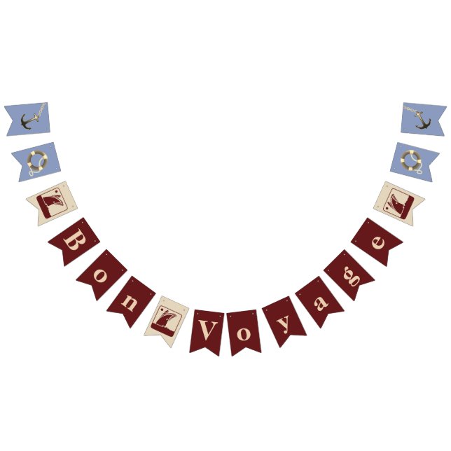 Bannière À Fanions Voyage de fève (Tout)