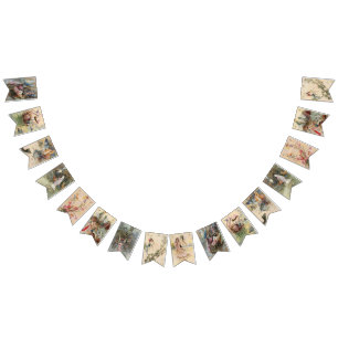 Bannière À Fanions Werdende Muetter Baby Party Wimpelkette