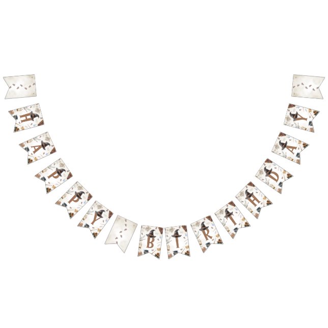 Bannière À Fanions Wizard Birthday Banner (Tout)