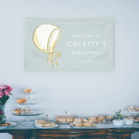 Bannière Baby shower Bonnet Bonnet Bonnet Bonnet B