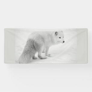 Bannière BLANC ARTIQUE FOX 2,5 X 6