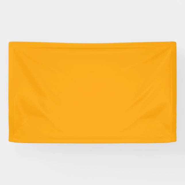 Bannière blanche 3' x 5' avec Arrière - plan coule (Horizontal)