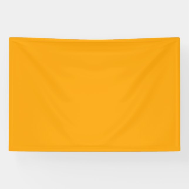 Bannière blanche 4'x6' avec Arrière - plan couleur (Horizontal)