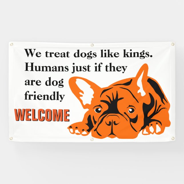 Bannière Bouledogue Français (Horizontal)