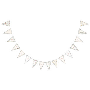 Bannière Bunting - Bienvenue bébé