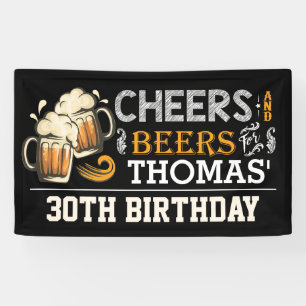 Bannière "Cheers et bières"