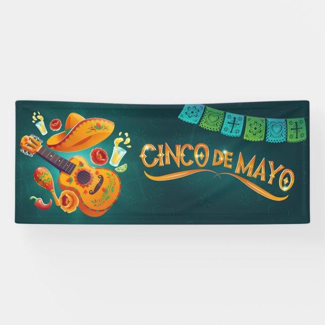 Bannière Cinco De Mayo (Horizontal)