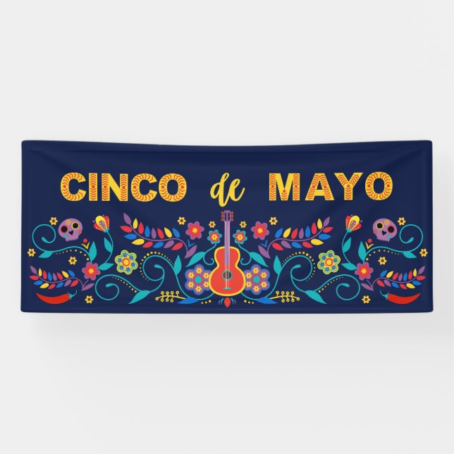 Bannière Cinco De Mayo (Horizontal)