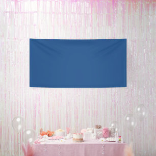 Bannière classique Royal Blue Wall ou Plafond
