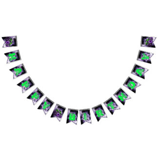 Bannière d'anniversaire du camion Monster