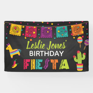 Bannière d'anniversaire Fiesta