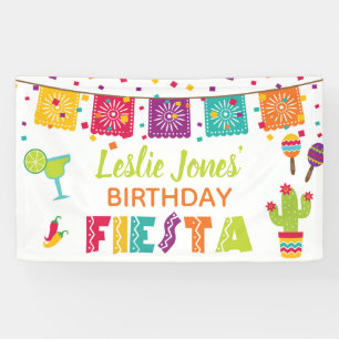 Bannière d'anniversaire Fiesta