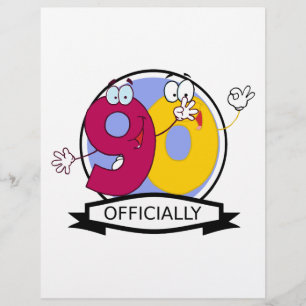 Bannière d'anniversaire officielle 90