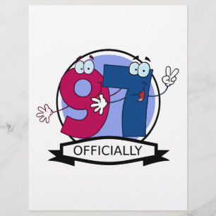 Bannière d'anniversaire officielle 97