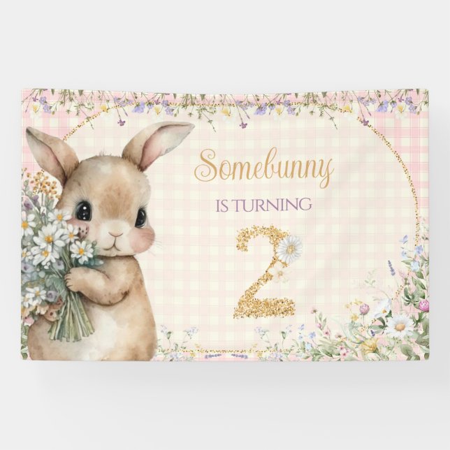 Bannière d'anniversaire pour les 2 ans de Somebunn (Horizontal)