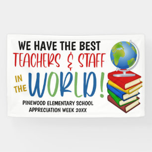 Bannière d'appréciation de l'enseignant du thème m