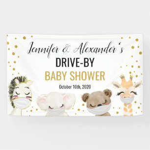 Bannière de Baby shower Drive-By