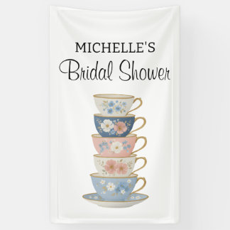 Bannière de Baby Shower pour le Thé
