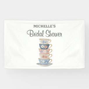 Bannière de Baby Shower pour le Thé