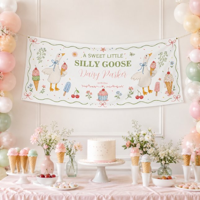 Bannière de Baby Shower pour une Soirée de Glace S (Créateur téléchargé)