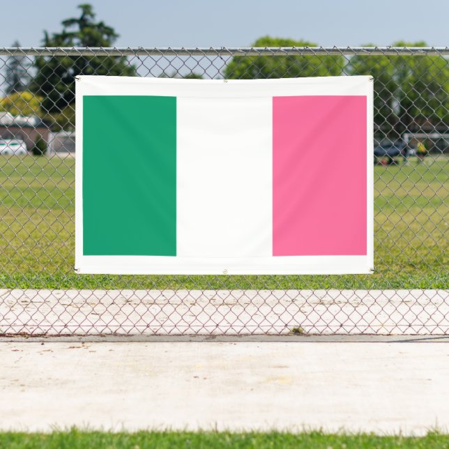 Bannière de bannière personnalisable du drapeau de (Insitu)