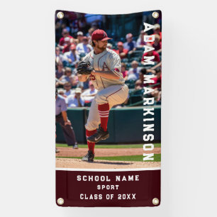 Bannière de base de softball extérieur sport senio